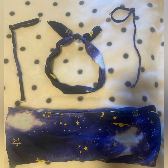 Starry night Zaful bikini size medium. - Picture 2 of 4